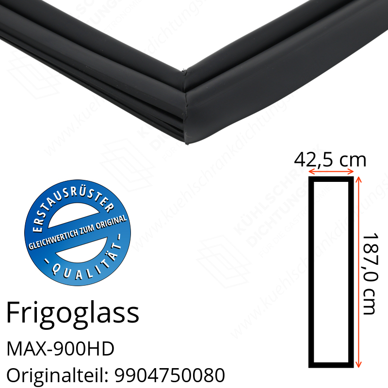 Frigoglass MAX-900HD Dichtung 187,0 x 42,5 cm