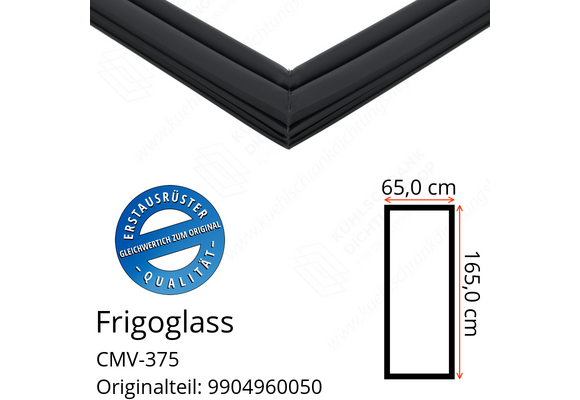 Frigoglass CMV-375 Dichtung 165,0 x 65,0 cm