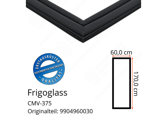 Frigoglass CMV-375 Dichtung 170,0 x 60,0 cm