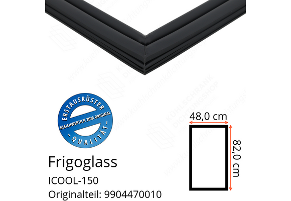 Frigoglass ICOOL-150 Dichtung 82,0 x 48,0 cm