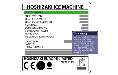 Hoshizaki Dichtung 30,4 x 61,2 cm Ersatzteil: 3Y8291P03 für verschiedene Modelle