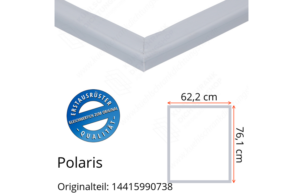 Polaris 14415990738 Türdichtung 76,1 x 62,2 cm für verschiedene Modelle