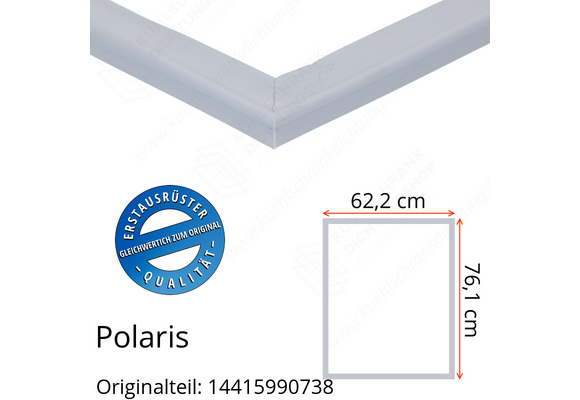 Polaris 14415990738 Türdichtung 76,1 x 62,2 cm für verschiedene Modelle