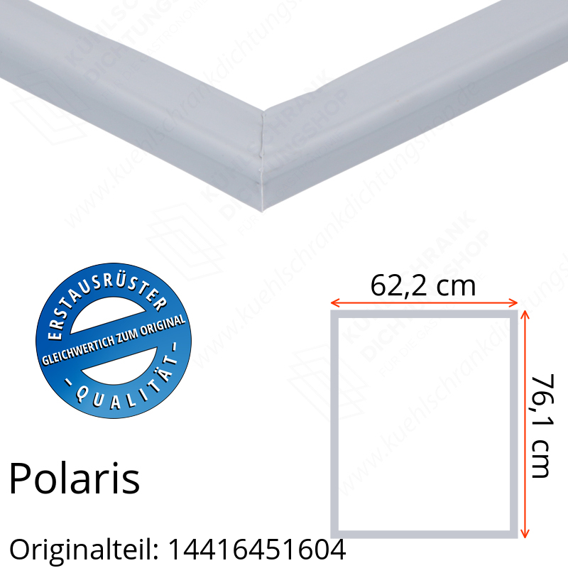 Polaris 14416451604 Türdichtung 76,1 x 62,2 cm für verschiedene Modelle