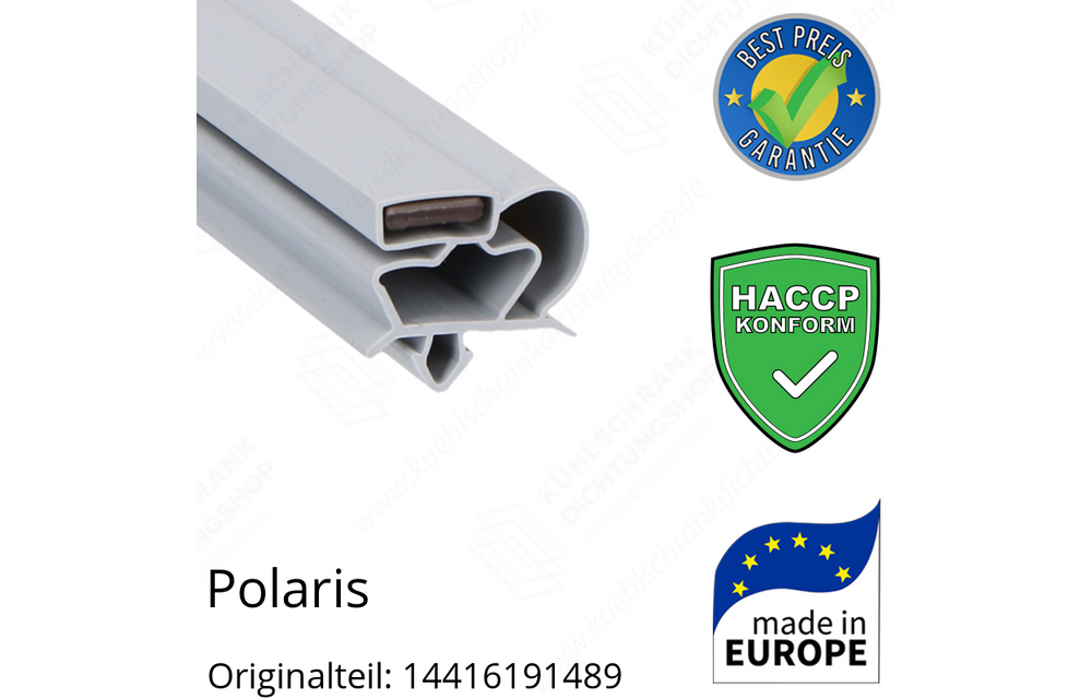 Polaris 14416191489 Türdichtung 150,0 x 63,0 cm für verschiedene Modelle