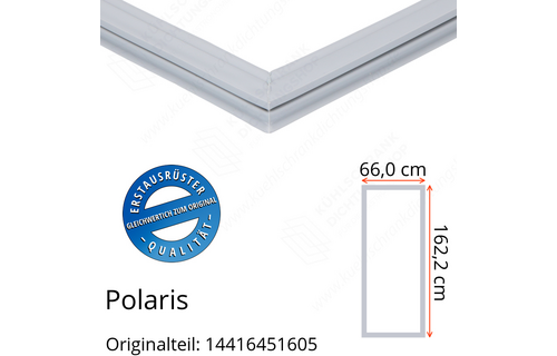 Polaris 14416451605 Türdichtung 162,2 x 66,0 cm für verschiedene Modelle