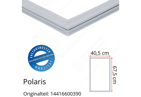 Polaris 14416600390 Türdichtung 67,5 x 40,5 cm für verschiedene Modelle
