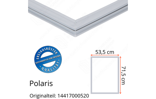 Polaris 14417000520 Türdichtung 71,5 x 53,5 cm für verschiedene Modelle