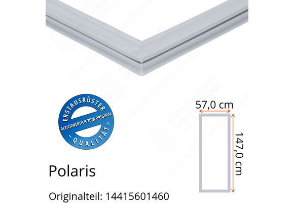 Polaris 14415601460 Türdichtung 147,0 x 57,0 cm für verschiedene Modelle
