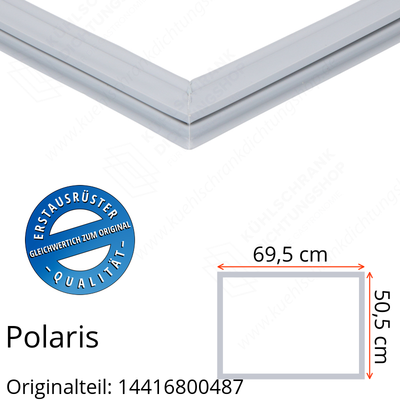Polaris 14416800487 Türdichtung 50,5 x 69,5 cm für verschiedene Modelle