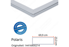 Polaris 14416800214 Schubladendichtung 23,3 x 69,9 cm für verschiedene Modelle