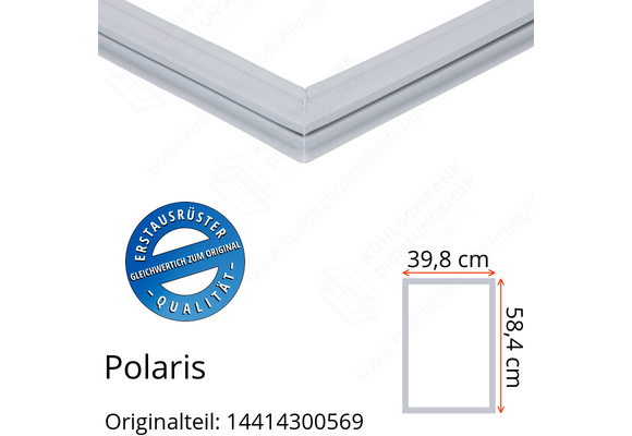 Polaris 14414300569 Türdichtung 58,4 x 39,8 cm für verschiedene Modelle