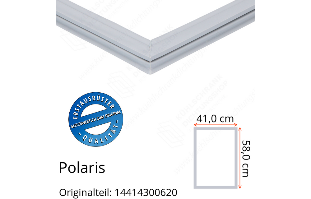 Polaris 14414300620 Türdichtung 58,0 x 41,0 cm für verschiedene Modelle