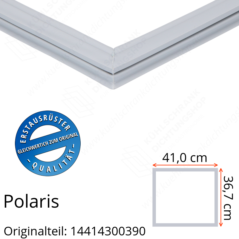 Polaris 14414300390 Schubladendichtung 36,7 x 41,0 cm für verschiedene Modelle