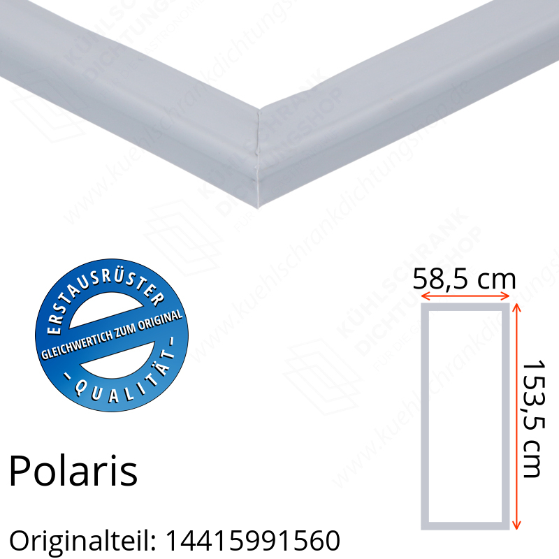 Polaris 14415991560 Türdichtung 153,5 x 58,5 cm für verschiedene Modelle