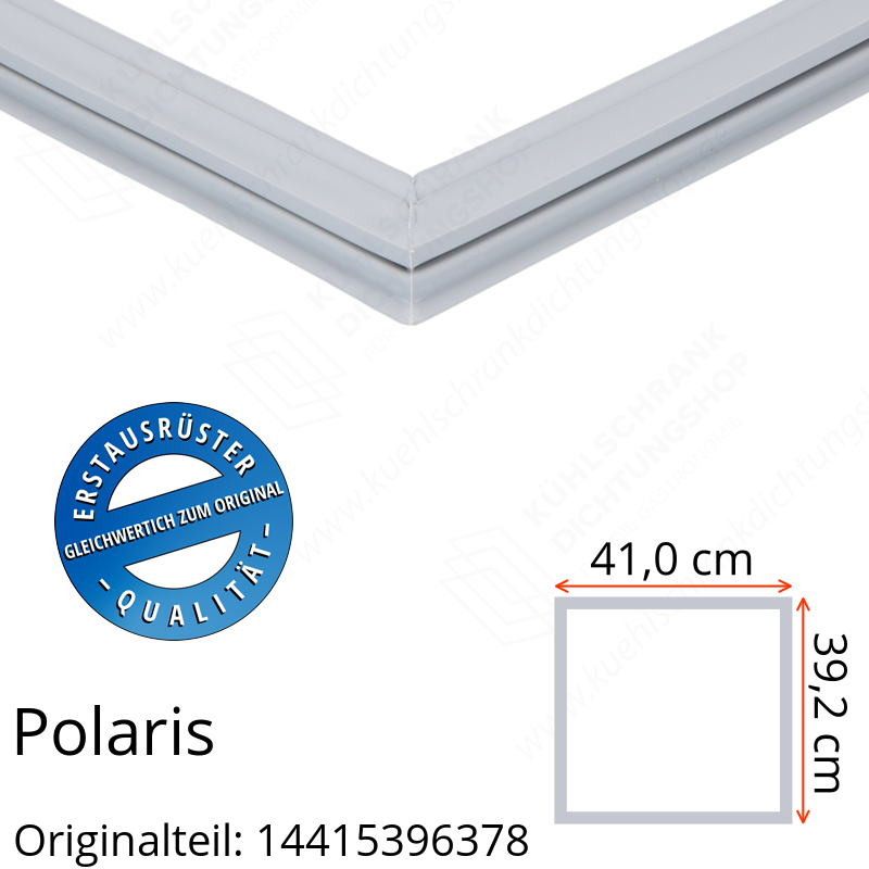 Polaris 14415396378 Schubladendichtung 39,2 x 41,0 cm für verschiedene Modelle