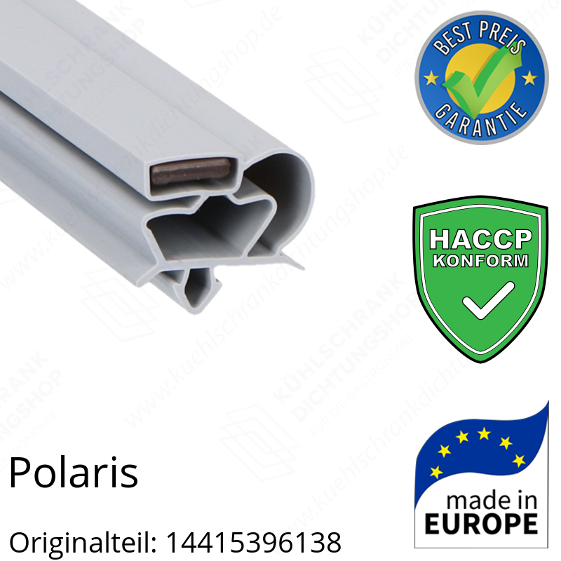 Polaris 14415396138 Schubladendichtung 16,0 x 41,1 cm für verschiedene Modelle