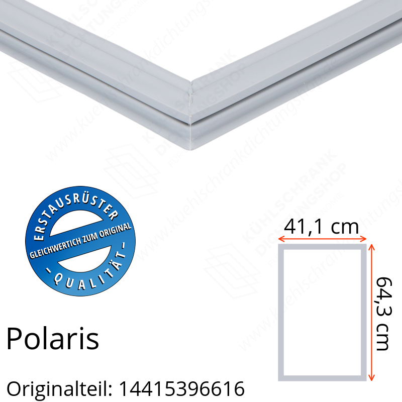 Polaris 14415396616 Türdichtung 64,3 x 41,1 cm für verschiedene Modelle