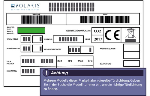 Polaris 14415396291 Schubladendichtung 29,6 x 40,9 cm für verschiedene Modelle