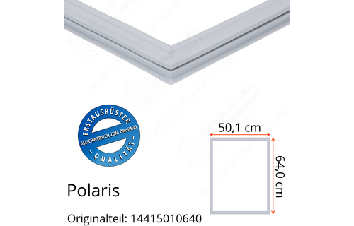 Polaris 14415010640 Türdichtung 64,0 x 50,1 cm für verschiedene Modelle