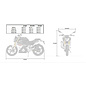 CUHOC COVER UP HOC Topkwaliteit Diamond Suzuki GSX R 750 Waterdichte ademende Motorhoes met UV protectie