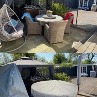 CUHOC CUHOC - Loungesethoes Vierkant - 123x123x74 - Diamond Label