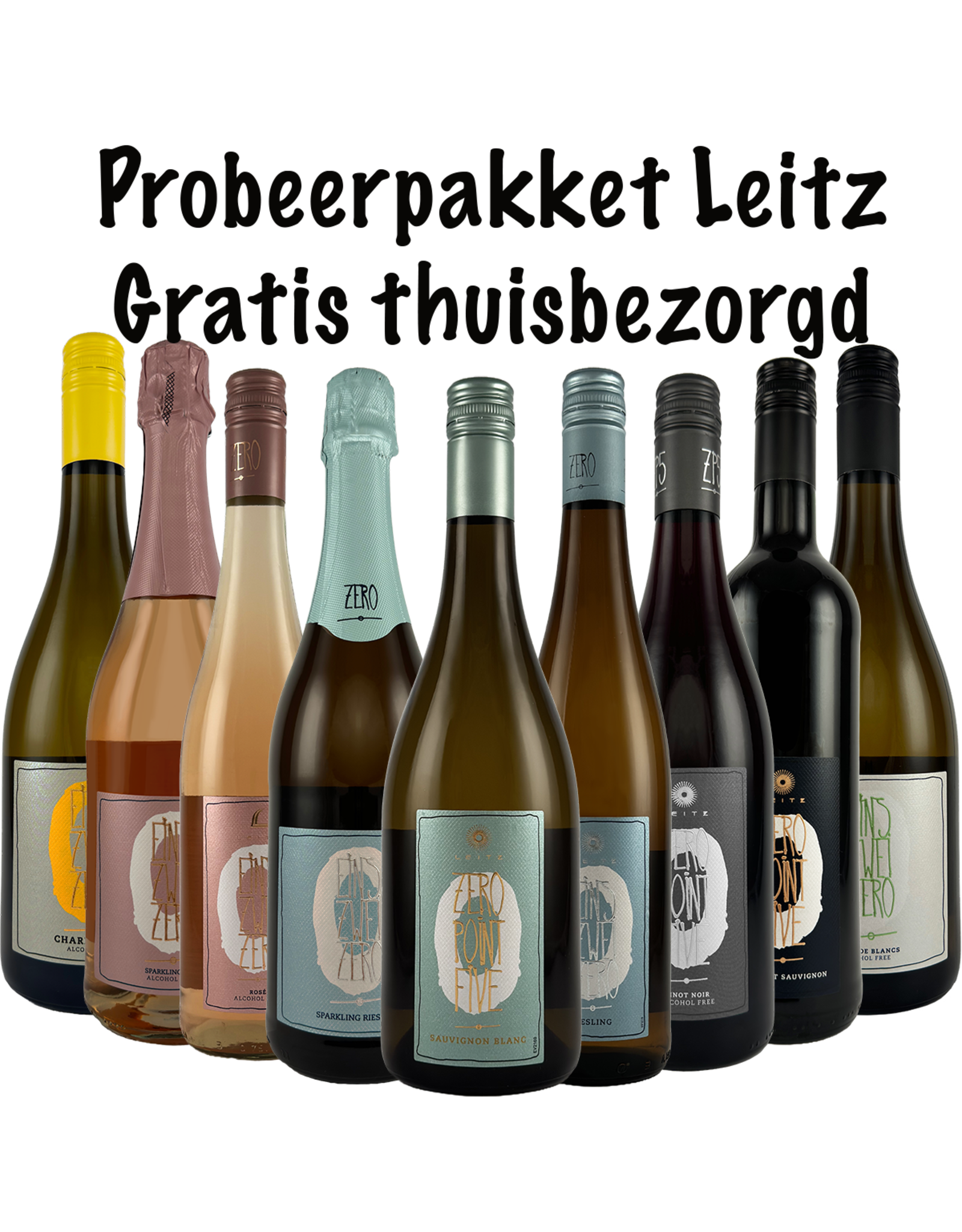 Weingut Leitz Compleet Leitz proefpakket alcoholvrij — 9 flessen