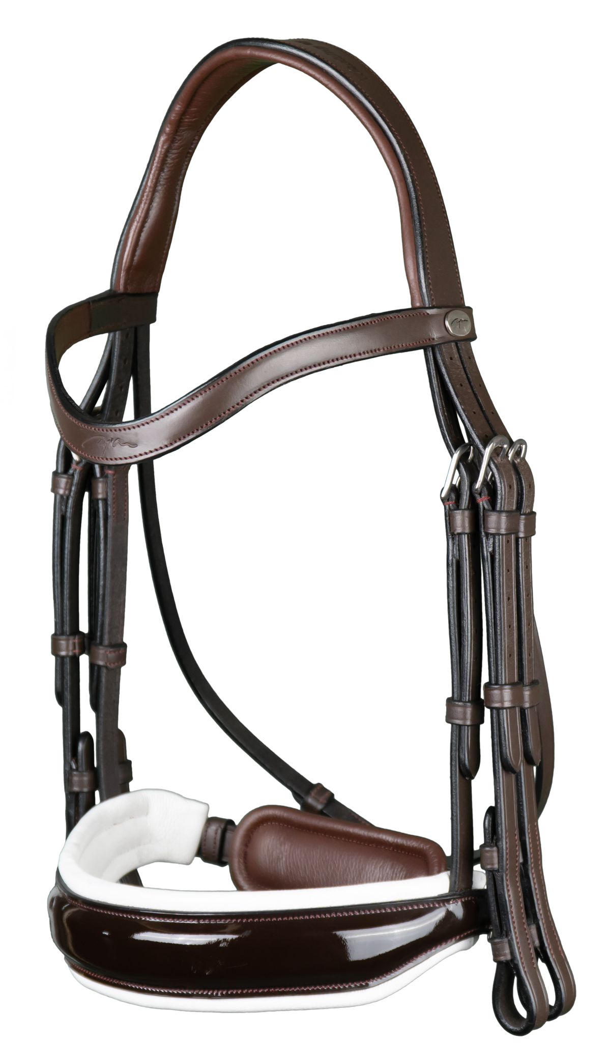 Large Crank Noseband Double Bridle Working Ruitersport Maddelin