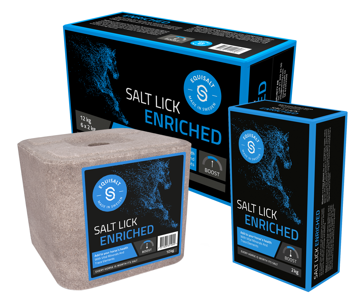 Salt Lick Enriched 2kg Ruitersport Maddelin