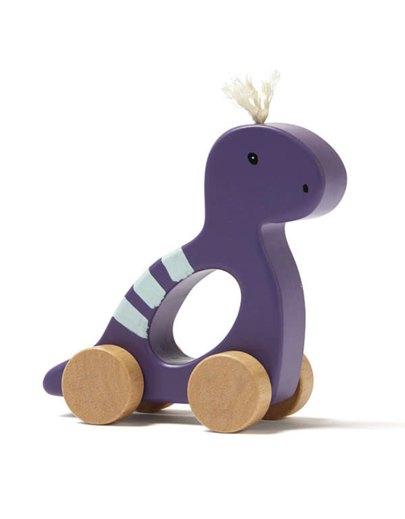 Kids Concept Jouet à trainer Dino Mauve