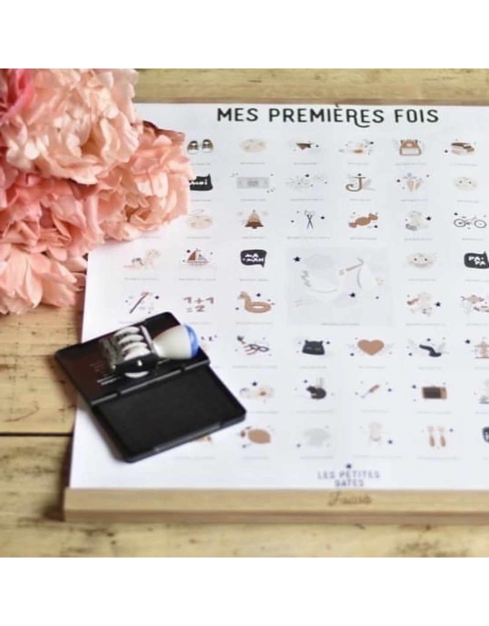 Mes petites Dates Affiche 'Mes premières fois’ - l'originale - peau claire