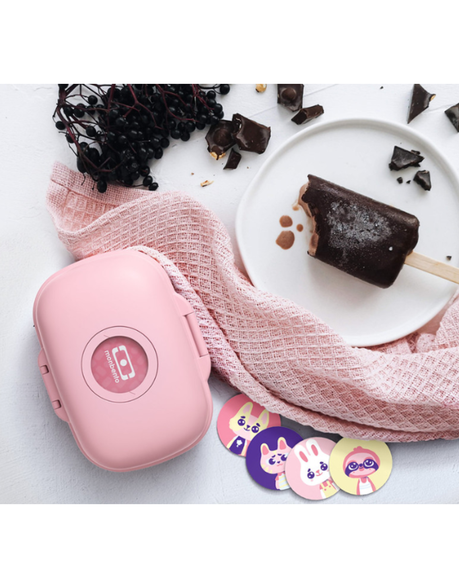 Mon Bento Bento dessert kids MB GRAM rose blush