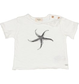 Buho T-shirt Starfish  - Blanc