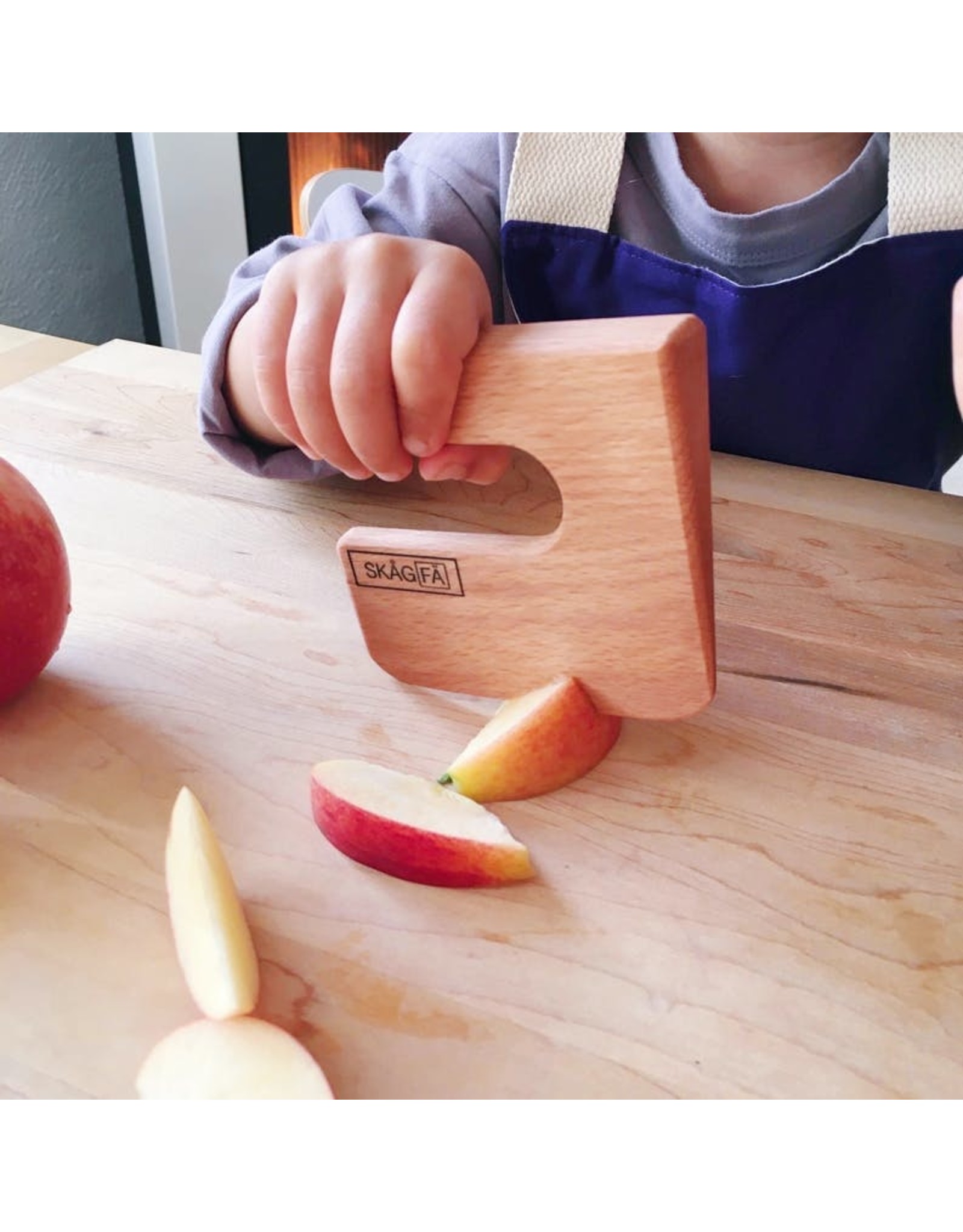 Couteau en bois sûr pour enfants, ustensile pour enfants, couteau