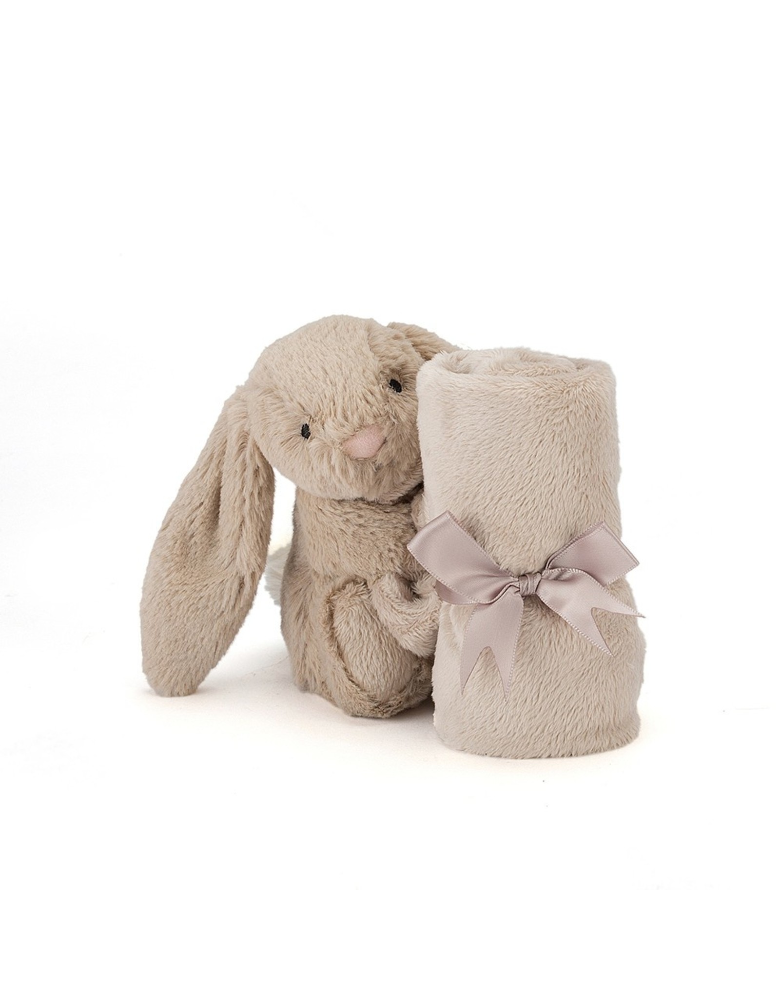 Jellycat Doudou lapin Bashful beige soother