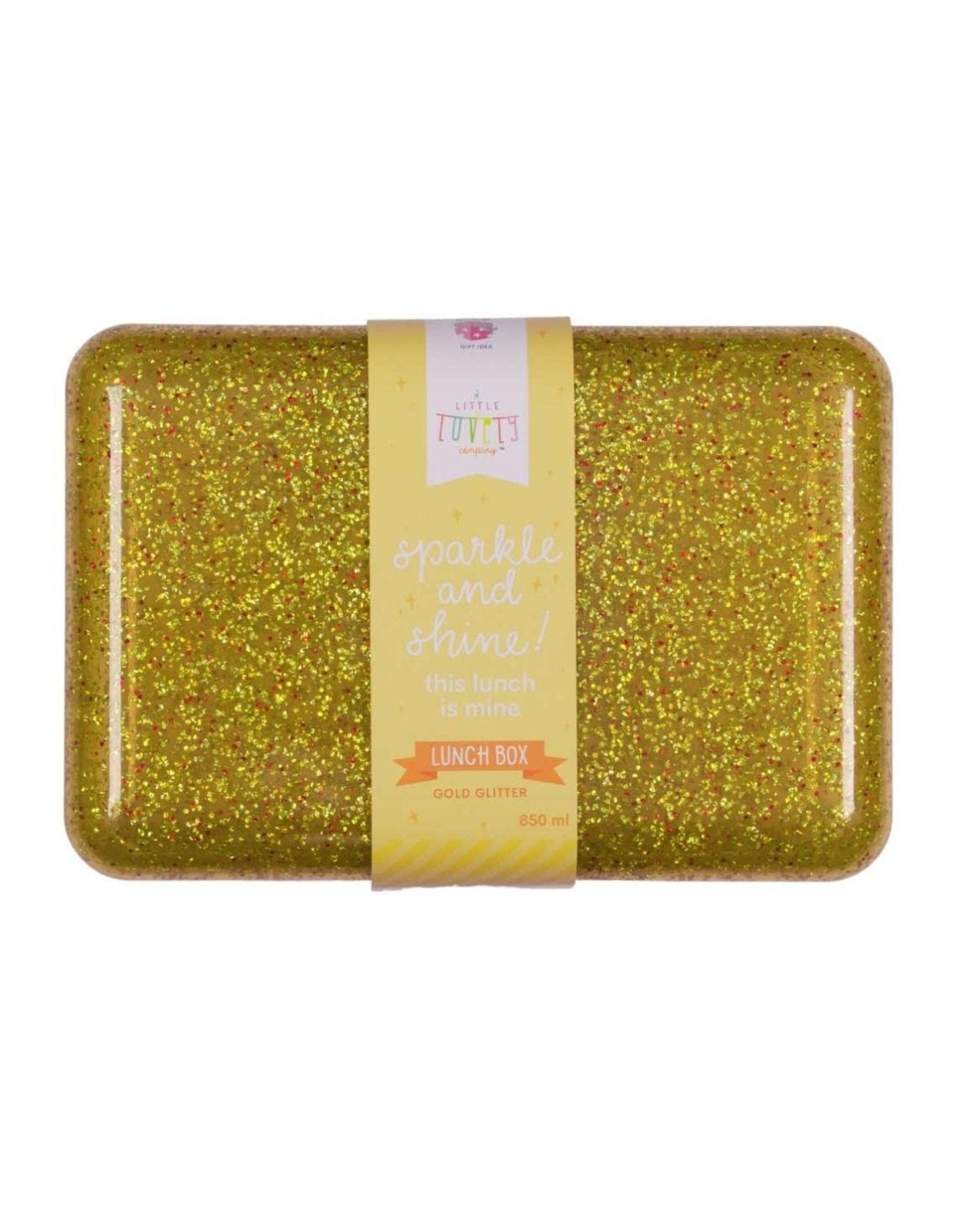 A Little Lovely Company Lunch box glitter or