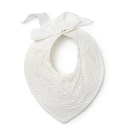 Elodie Details Bavoir bandana - embroidery anglaise