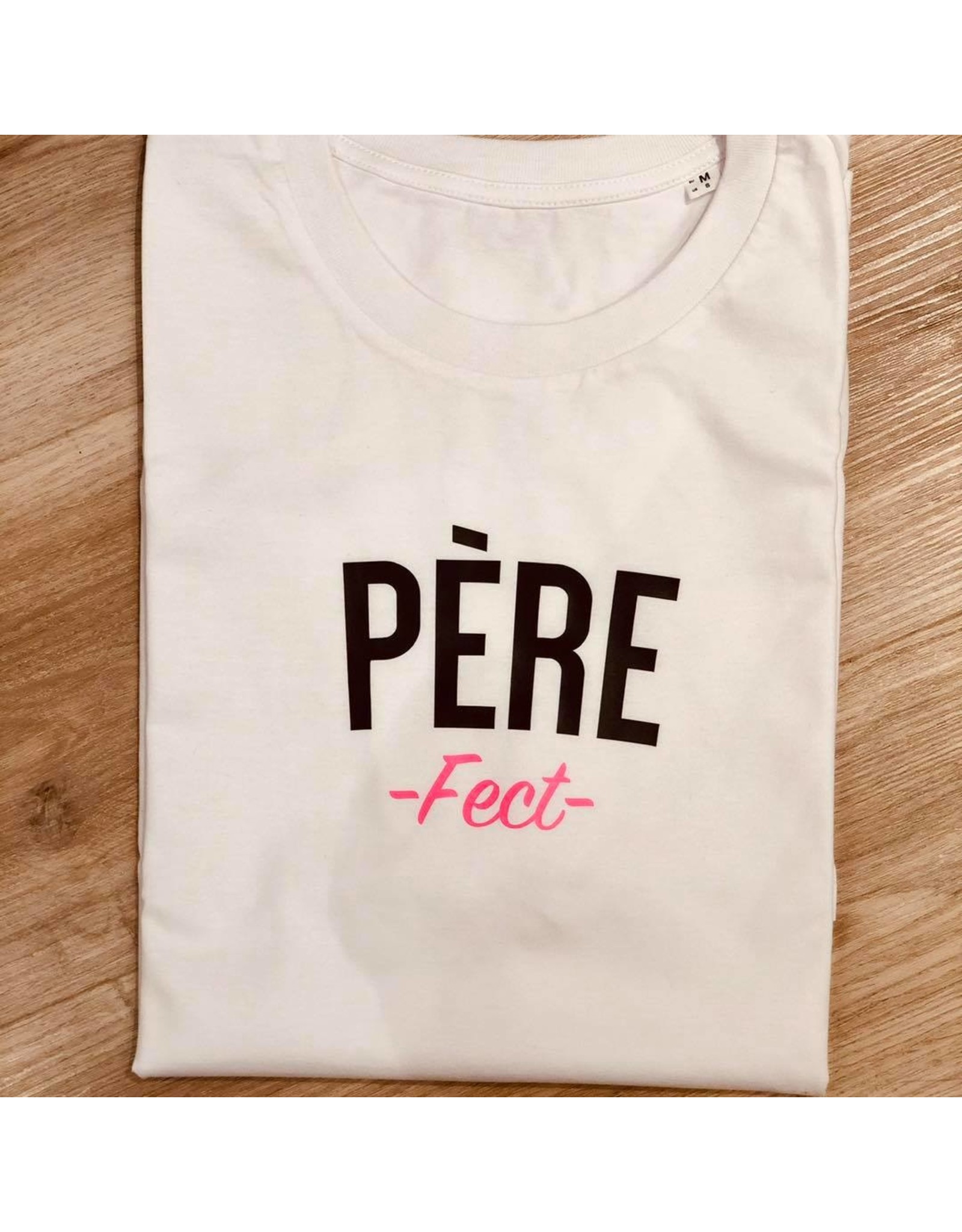 La Source T-shirt homme - blanc - PÈRE -fect- (rose)