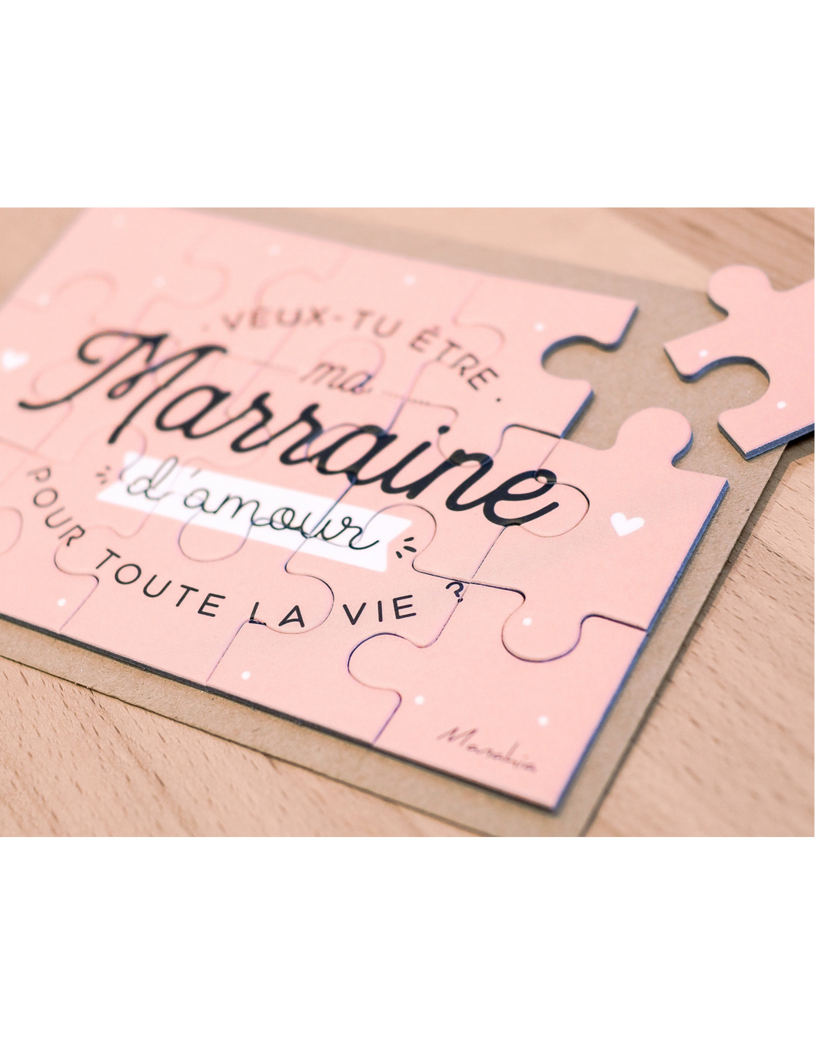 Manahia Carte Puzzle Marraine