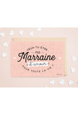 Manahia Carte Puzzle Marraine