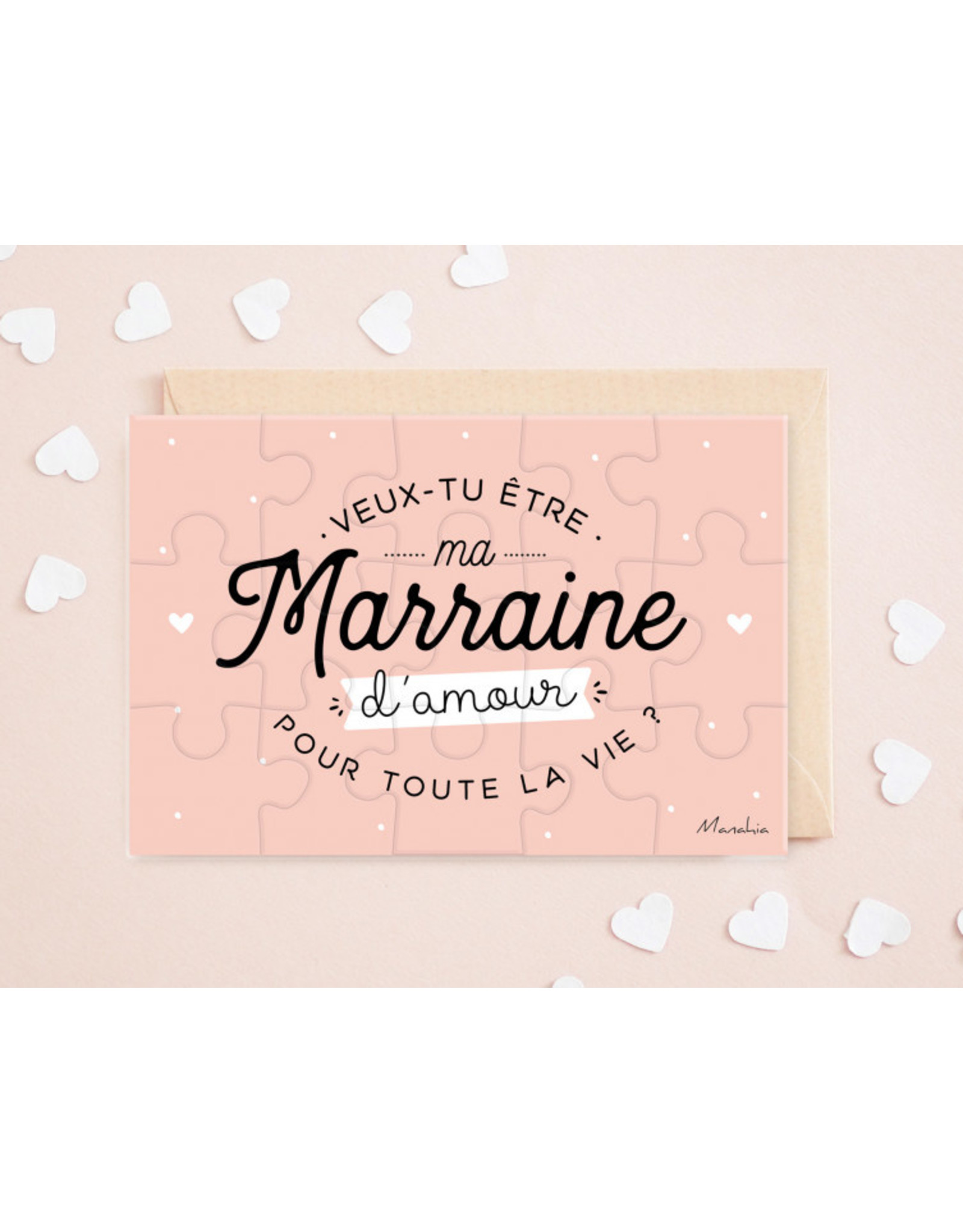 Manahia Carte Puzzle Marraine