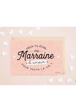 Manahia Carte Puzzle Marraine