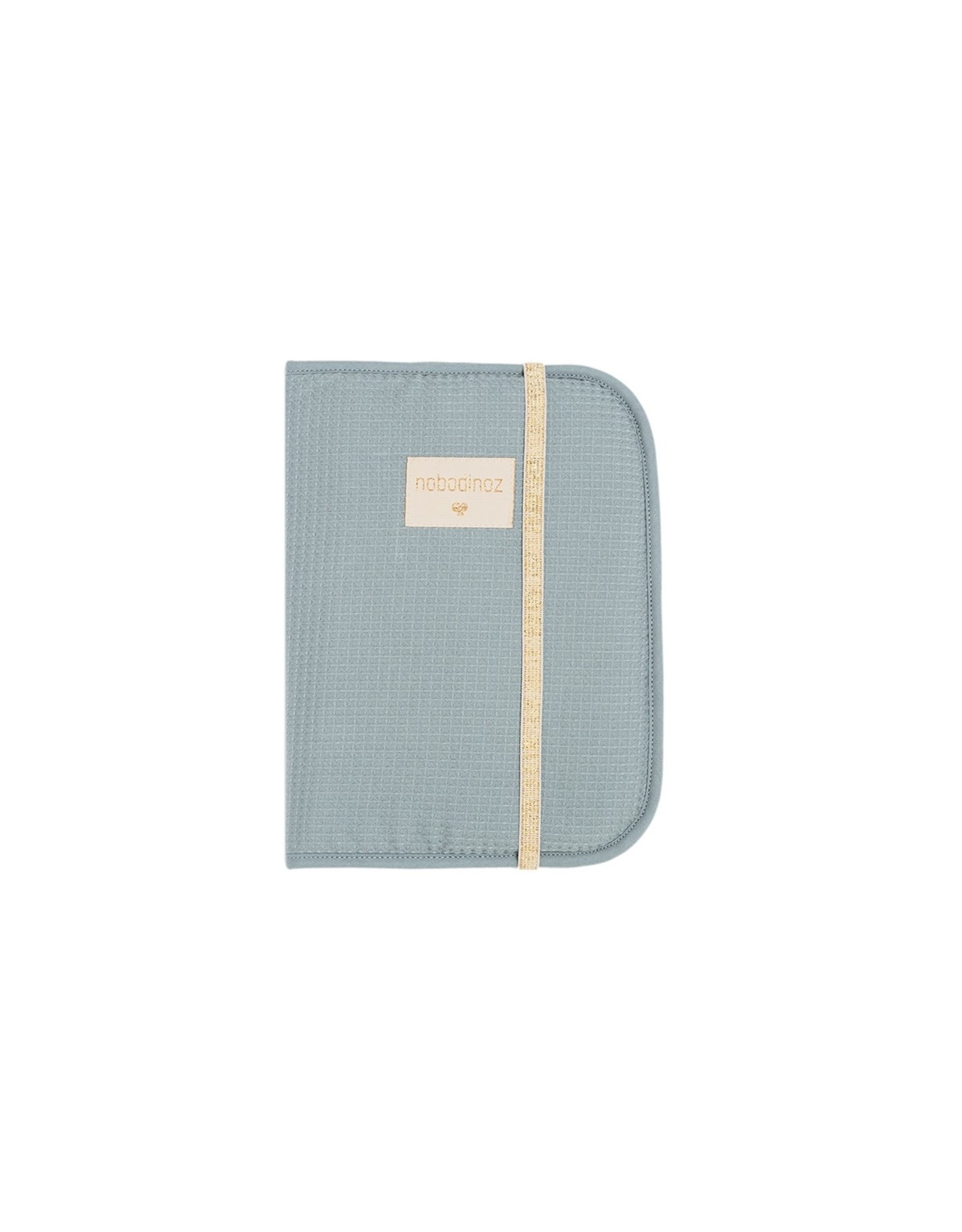 nobodinoz Protège-carnet de santé  - stone blue