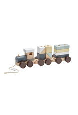 Kids Concept Train avec cubes natural