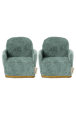 MAILEG Lot de 2 fauteuils