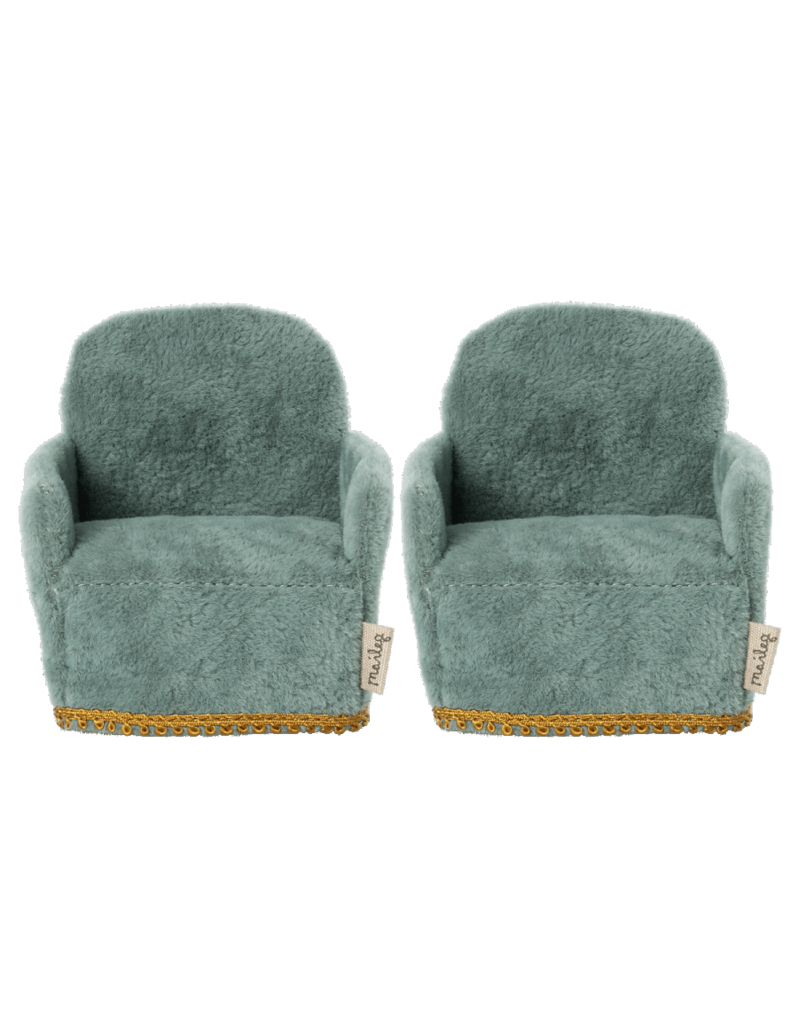 MAILEG Lot de 2 fauteuils