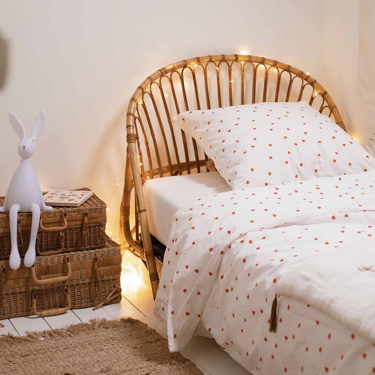 Housse de couette Spring 90x200 Vipack Bedcovers - Rose - Linge de  lit/Housse de couette - tendresse de bébé