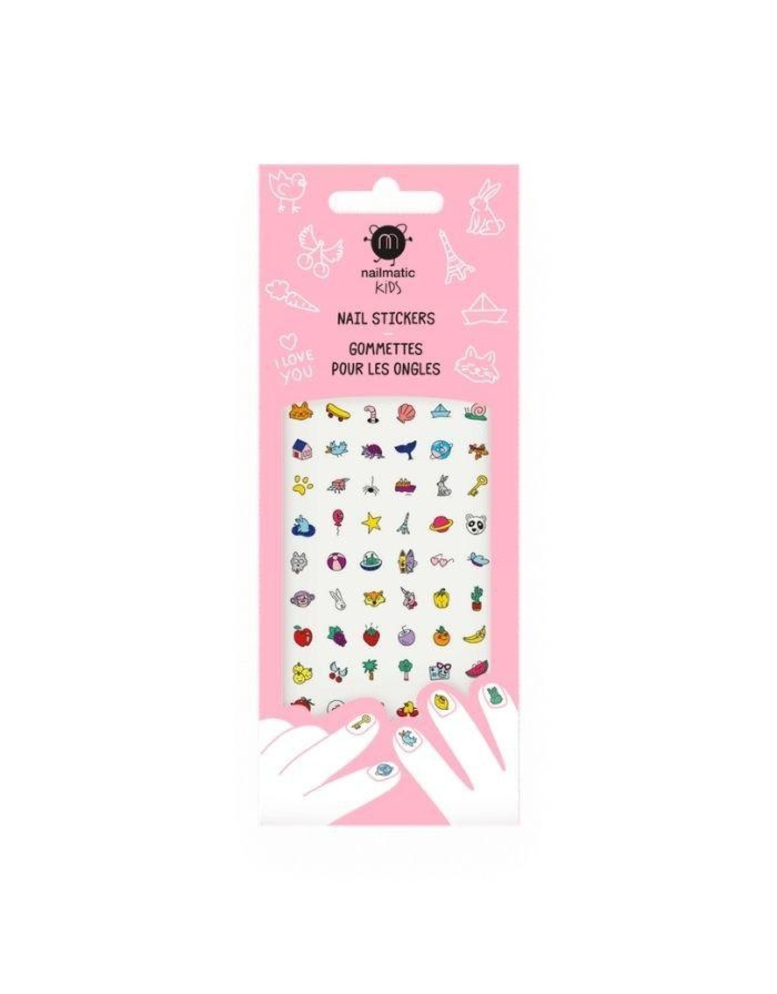 Nailmatic Gommettes pour ongles - happy
