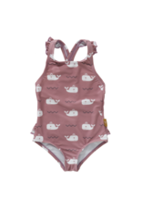 Fresk Maillot fille- anti UV - Whale Ash Rose