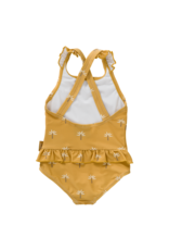 Fresk Maillot fille- anti UV - Palmtree Ochre